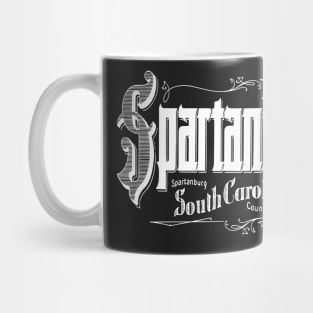 Vintage Spartanburg, SC Mug